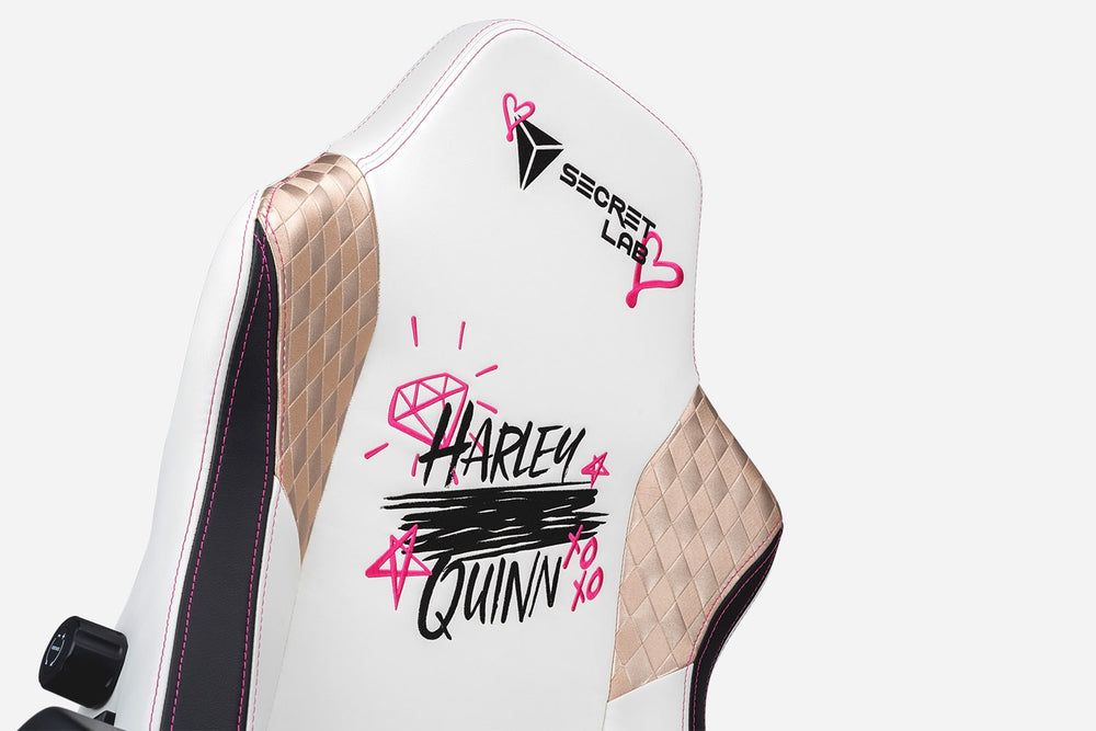 Front view of Secretlab TITAN Birds of Prey edition gaming chair